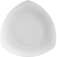 Piatto Tokyo piano VEGA; 23x23 cm (LxL); bianco; triangolare; 6 pz. / Pacco