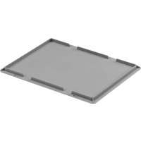 Coperchio di supporto Ringoplast; 40x30x2.6 cm (LxLxH); grigio