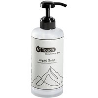 Flacon distributeur à pompe Mountain Spa savon liquide V-Touch; 400 ml; transparent; 15 pièce(s) / Lot