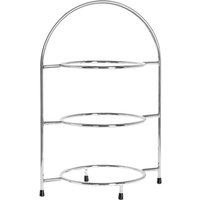Etagere per piatti Anthea VEGA; 35 cm (H); argento; rotonda