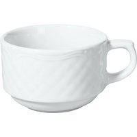 Tasse à café Genève VEGA; 19 cl, 8x5.6 cm (ØxH); blanc; rond(e); 6 pièce(s) / Lot