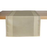 2x ERWIN M. Runner tavola Ambiente; 40x130 cm (LxL); tortora; rettangolare; 2 pz. / Pacco