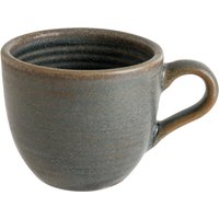 Tazza da espresso Hornfels Ripple Bonna; 100 ml, 6.3x5.4 cm (ØxH); grigio; 6 pz. / Pacco