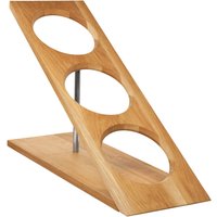 Alzata Trinita per 3 ciotole VEGA; 66.4x25.5x43.2 cm (LxLxH); quercia; rettangolare