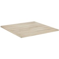 Plateau de table Solona carré PULSIVA; 68x68x1.9 cm (LxlxH); hêtre; carré(e)