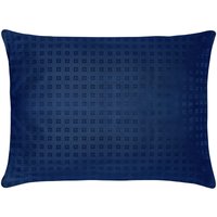 Federa cuscino Cube chiusura lampo ERWIN M.; 70x90 cm (LxL); blu; 2 pz. / Pacco