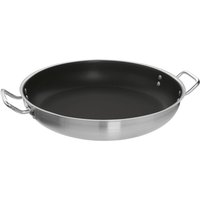 Padella due manici Professional antiaderente VEGA; 38x7 cm (ØxH); argento; rotonda