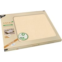 Tovaglietta ROYAL Collection Plus, tessuto misto PAPSTAR; 30x40 cm (LxL); champagne; rettangolare; 360 pz. / Pacco