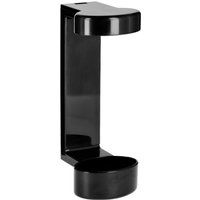 Dispenser per sapone e docciaschiuma neo da avvitare V-Touch; 22 cm (H); nero; 10 pz. / Pacco