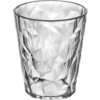 Bicchiere Lowball Club No. 2 Superglas Tritan - ReNew con tacca 0,25 l koziol; 330 ml, 8.7 cm (H); trasparente; 0.25 l Segno di riempimento, 12 pz. / Pacco