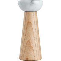 VEGA Macinasale Marmilo; 6x16 cm (ØxH); marrone chiaro/bianco