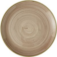 Piatto piano coupe Stonecast Truffle Churchill; 28.8 cm (Ø); marrone chiaro/marrone; rotonda; 12 pz. / Pacco