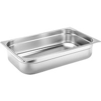 Contenitore gastronorm 1/1 Basic PULSIVA; GN 1/1, 14 l, 53x32.5x10 cm (LxLxP); argento