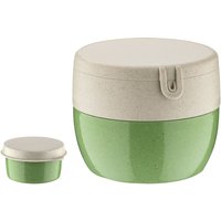 Contenitori riutilizzabili Bentobox M koziol; 12.7x12x10 cm (LxLxH); verde; rotonda; 3 pz. / Pacco