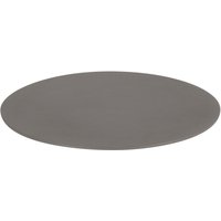 Piano tavolo Tavano VEGA; 41x0.5 cm (ØxH); tortora; rotonda