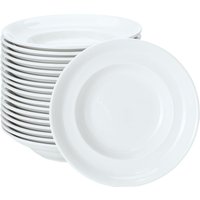 Assiette à pâtes Classic PULSIVA; 37 cl, 25x5.3 cm (ØxH); blanc; rond(e); 18 pièce(s) / Lot