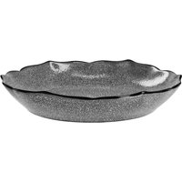 Piatto Antiqus fondo VEGA; 1000 ml, 24x4.2 cm (ØxH); grigio; rotonda; 4 pz. / Pacco