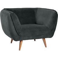 VEGA Lenestol Kelso; 110x88x76 cm (BxDxH); Sete Antrasitt, Ramme Bøk