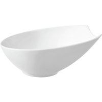 Saladier Bilbao ovale VEGA; 0.9 l, 20.5x18.5x9 cm (LxlxH); blanc; ovale; 4 pièce(s) / Lot