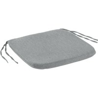 Coussin de chaise Linéa sans dossier rembourré VEGA; 42x42x3 cm (lxLxH); anthracite chiné; 2 pièce(s) / Lot