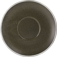 Piattino per ciotola Ossora VEGA; 22.5x1.5 cm (ØxH); tortora scuro; rotonda; 4 pz. / Pacco
