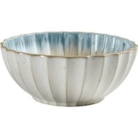 Ciotola Flora VEGA; 1100 ml, 18.8x7.9 cm (ØxH); blu/beige; rotonda; 2 pz. / Pacco
