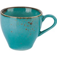 Tazzina caffè Palana VEGA; 110 ml, 6.8x6.1 cm (ØxH); turchese; 6 pz. / Pacco