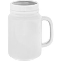 6x PULSIVA Tazze con manico Liv; 480 ml, 8.3x13.2 cm (ØxH); bianco; 6 pz. / Pacco