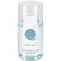 Doccia shampoo monodose per hotel Geneva Guild V-Touch; 20 ml; blu; 400 pz. / Pacco