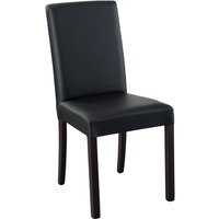 Chaise rembourrée Famous PULSIVA; 45x54x90 cm (lxPxH); noir; 2 pièce(s) / Lot