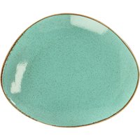 Assiette Sidina plate, organique VEGA; 32x26.5 cm (Lxl); turquoise; organique; 6 pièce(s) / Lot