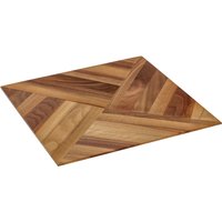 Planchette Carbo VEGA; 28.2x28.2x1.9 cm (LxlxH); noyer; conique