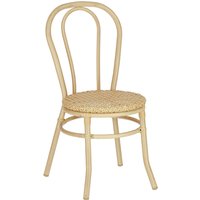 Chaise d'extérieur Gussago sans accoudoirs VEGA; 44x54x91 cm (lxPxH); naturel; 2 pièce(s) / Lot