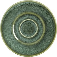 6x VEGA Piattino per tazza cappuccino Nano; 16.5 cm (Ø); verde; rotonda; 6 pz. / Pacco