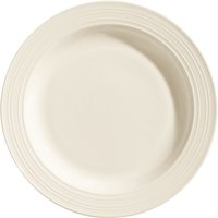 6x VEGA Piatto Skyline piano, con bordo; 20 cm (Ø); bianco crema; rotonda; 6 pz. / Pacco