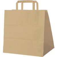 Sacchetti in carta Paper WIMEX; 22100 ml, 32x21x33 cm (LxLxH); marrone; 250 pz. / Pacco