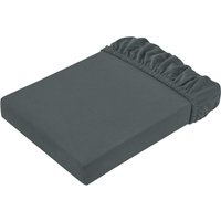 Drap housse Vancouver ERWIN M.; 90-100x200 cm (lxL); anthracite