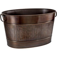 VEGA Vasque à Champagne Rancho; 34 l, 52x40x29.5 cm (LxlxH); cuivré