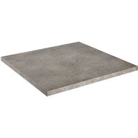 VEGA Bordsskiva utomhus kompaktlaminat Esterno kvadratisk; 80x80x3 cm (LxBxH); Betong; Kvadratisk