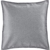 ERWIN M. Housse de coussin Graz; 50x50 cm (Lxl); gris