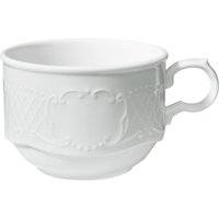 6x VEGA Tazza cappuccino Minuetto; 250 ml, 8.9x6.7 cm (ØxH); bianco; rotonda; 6 pz. / Pacco