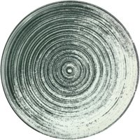 Assiette Etana plate VEGA; 21x1 cm (ØxH); blanc/anthracite; rond(e); 6 pièce(s) / Lot