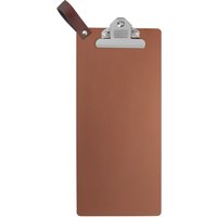 Porta menu con pinza Colorado formato bar VEGA; formato bar, 14.5x32 cm (LxH); rame