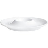 6x VEGA Coquetier Minuett; 12 cm (Ø); blanc; rond(e); 6 pièce(s) / Lot