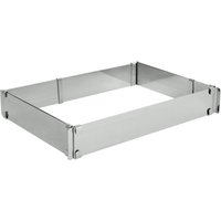Cadre à gâteaux et entremets Schneider; 21.6x31x5 cm (LxlxH); inox