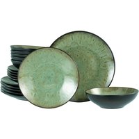 Set d'assiettes 18 pièces Jawa CreaTable; vert
