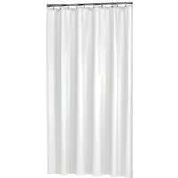 Rideau de douche Madeira 180x200 cm en polyester Sealskin; 180x200 cm (LxH); blanc