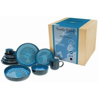 Nordic Fjord - Service combiné 10 pcs. CreaTable; bleu