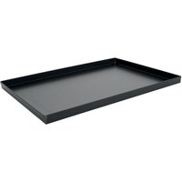 Teglia per pizza Schneider; GN 1/1, 45x34x2.5 cm (LxLxH); nero; rettangolare