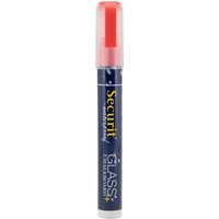 Pennarello a gesso liquido Waterproof Punta obliqua 2-6 mm Securit; 2 cm (L), lunghezza carattere 20 mm; rosso